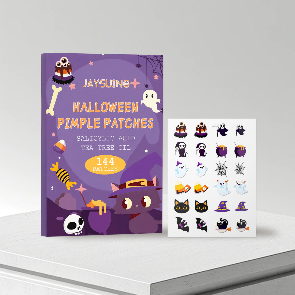 Halloween Acne Patch 144pcs 1box Tri Light Beauty