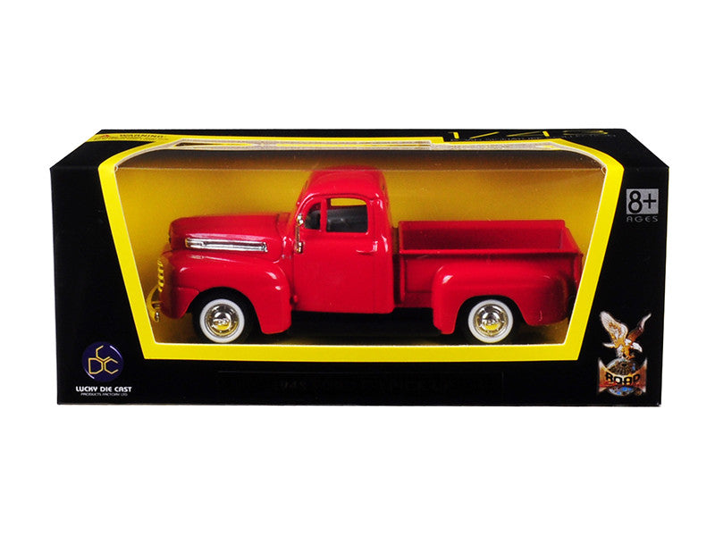 1948 Ford F-1 Pickup Truck Red 1/43 Diecast Model Car by Road Signature LuxuryLifeWay Online Store