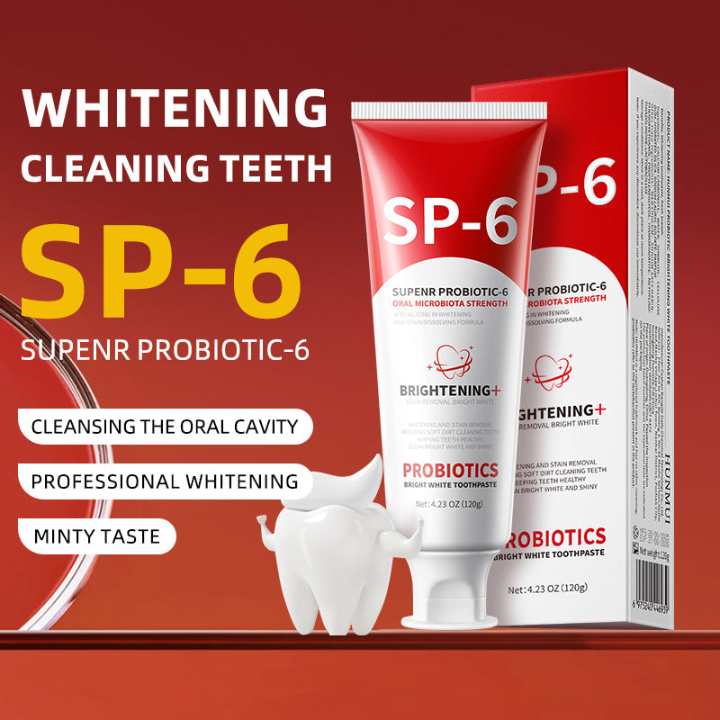 HUNMUI Probiotic Whitening Toothpaste 120g Tri Light Beauty
