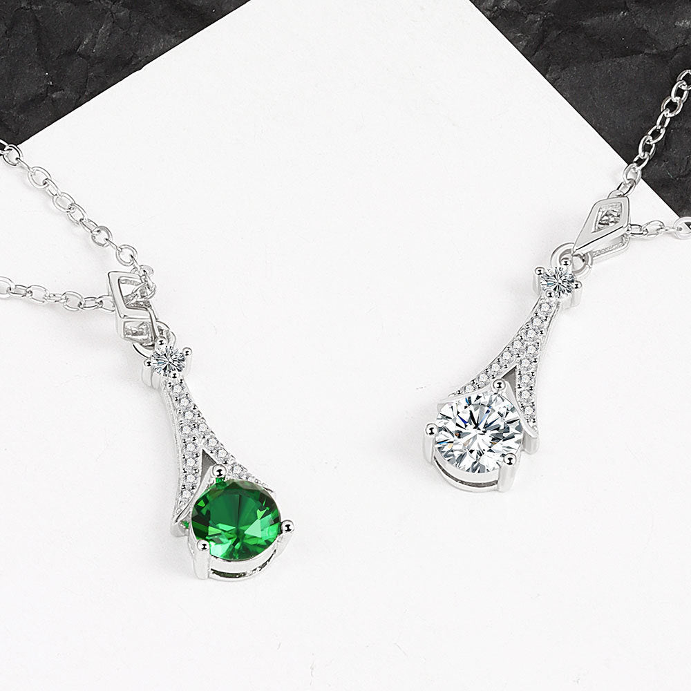 S925 Sterling Silver Necklace Women LadyShow.Store