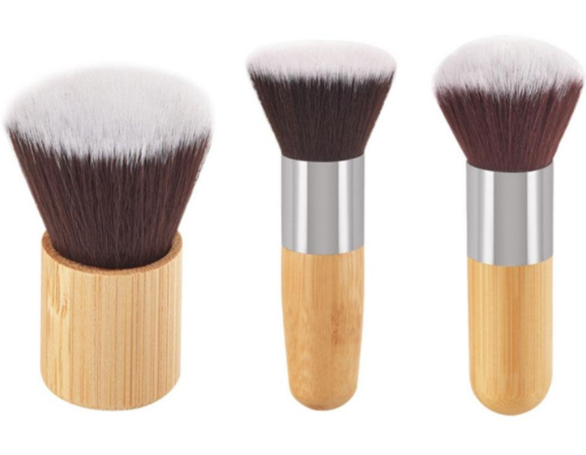 Women's Bamboo Handle Flat Makeup Brush LadyShow.Store