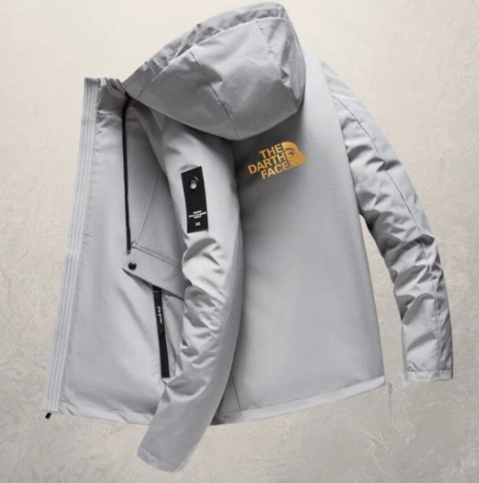 Men's Casual Loose Sports Hooded Jacket Pi-Mart