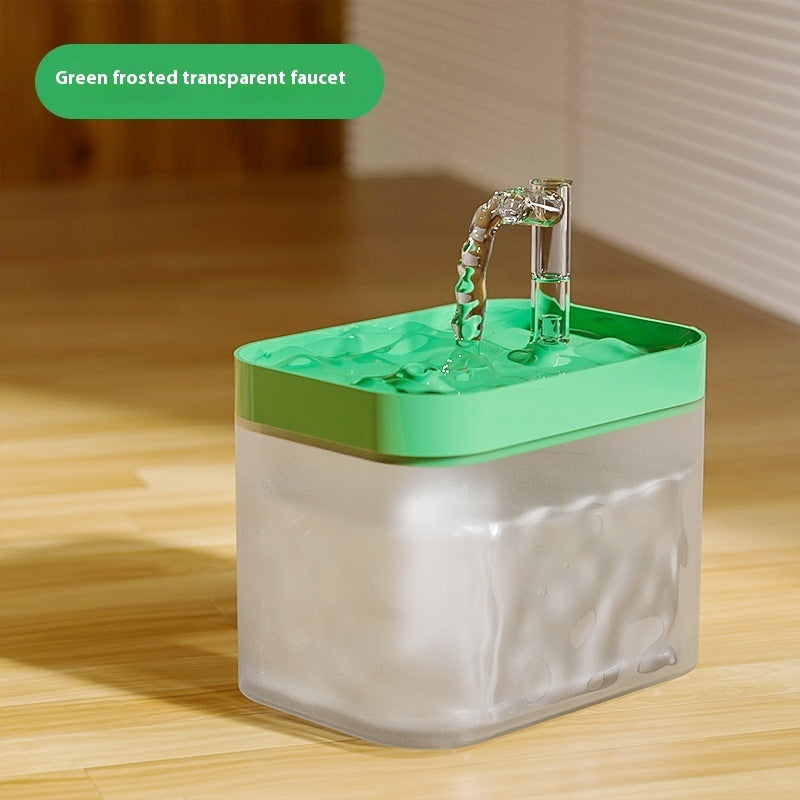 Cat Water Fountain Automatic Circulation Flow Water Fountain Kitten Drinking Water Apparatus Pets Fashion