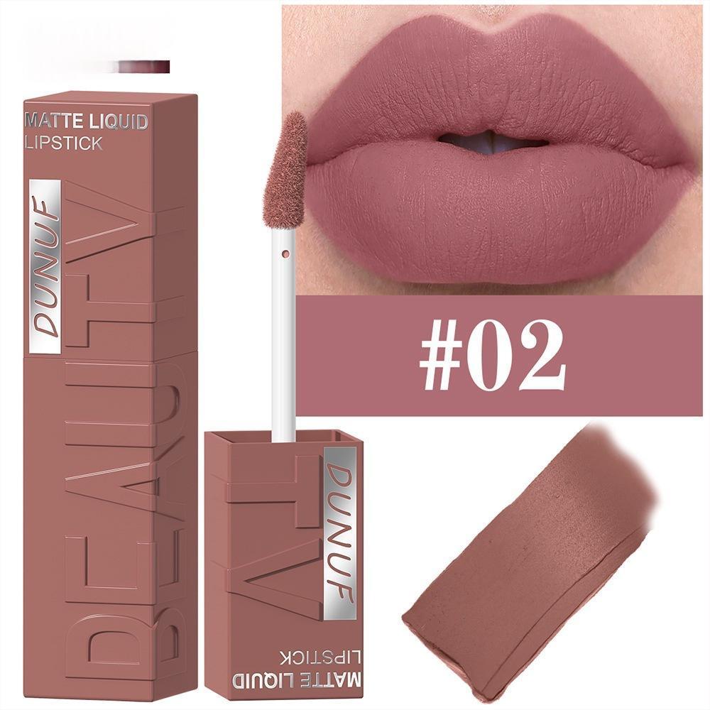 Velvet Matte Lipstick Smudge Proof And Non Transferable PearlNestDecor.com