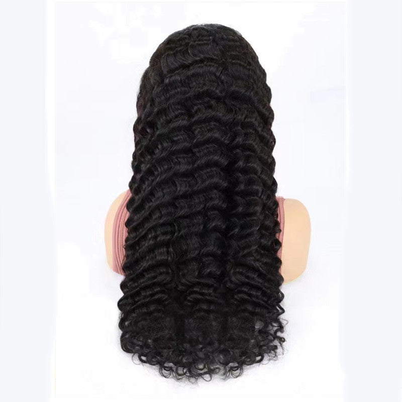 Simple Solid Color Half Lace Hair Cover Human Wigs LuxuryLifeWay Online Store