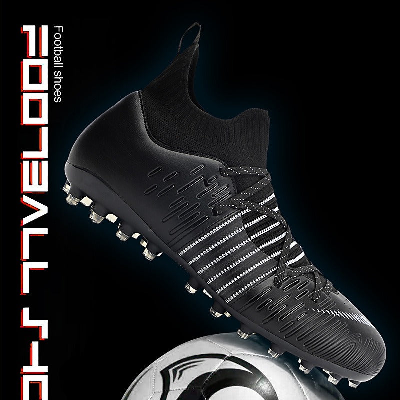 Men's Professional Outdoor Soccer Shoes in Microfiber LadyShow.Store