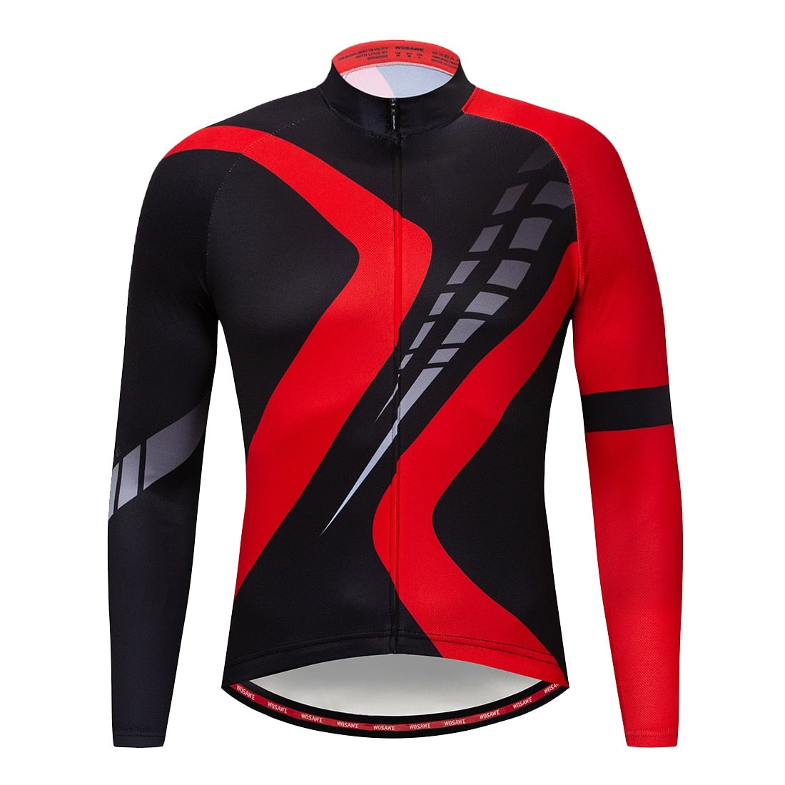 Mountain bike long-sleeved cycling jersey