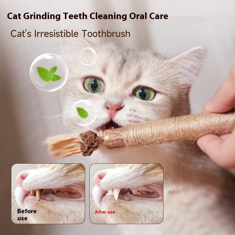 Funny Cat Molar Bite Stick Toy Pets Fashion