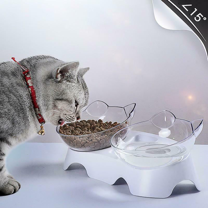 Pet feeder cat bowl Pets Fashion
