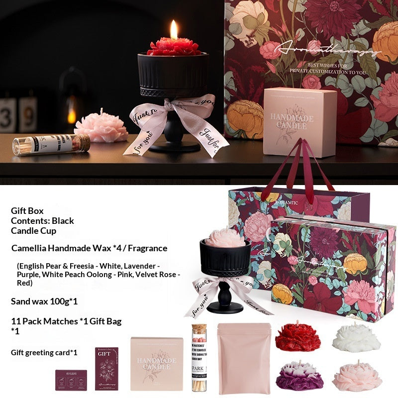 Blossom Tales Creative Valentines Day Aromatherapy Candle Gift Set LuxuryLifeWay Online Store