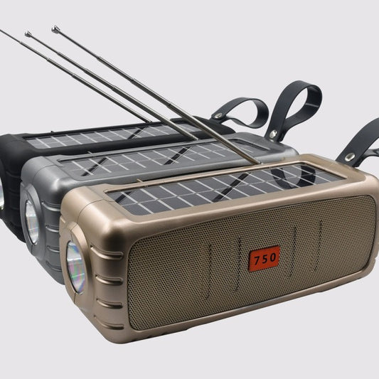 Solar Bluetooth Speaker Household USB Charging Outdoor Portable