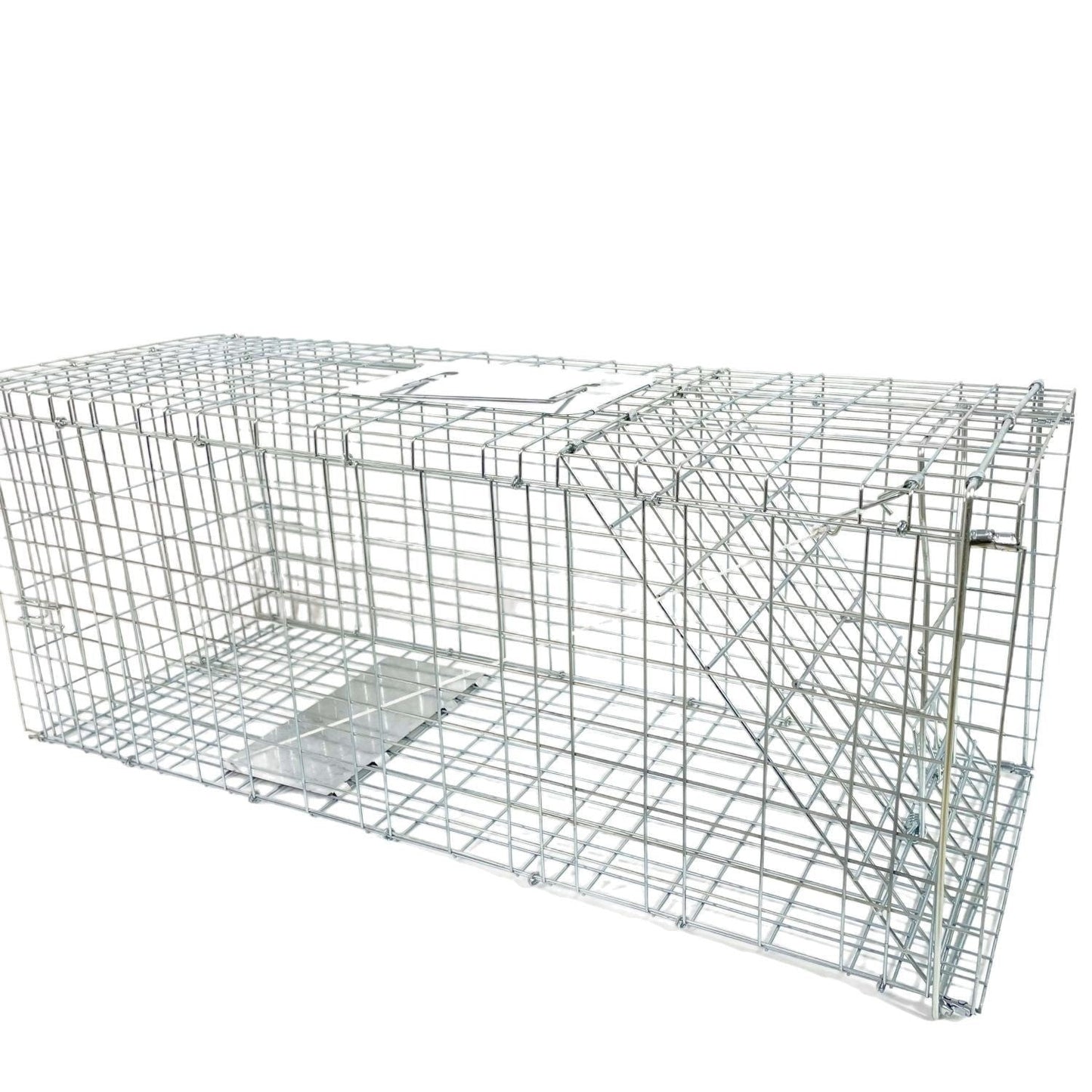 Fully Automatic Cat-trap Cage Foldable Pedal Galvanized Cat Cage Love Rescue Cage Pets Fashion