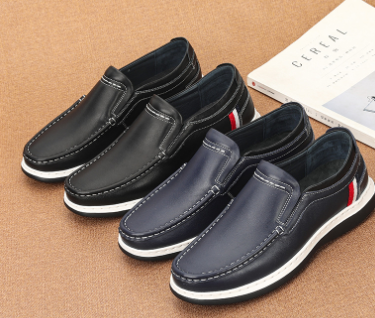 Genuine Leather Casual Men's Shoes - Fashion Brand LadyShow.Store