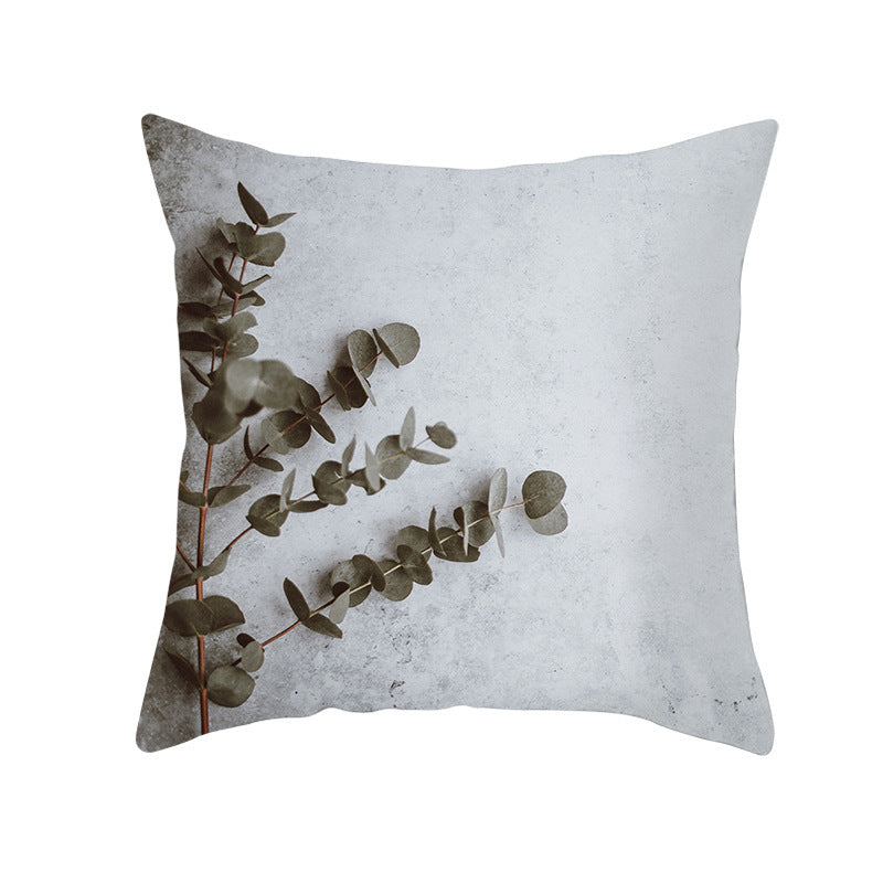 Tropical Plants Pillowcase Decor PearlNestDecor.com