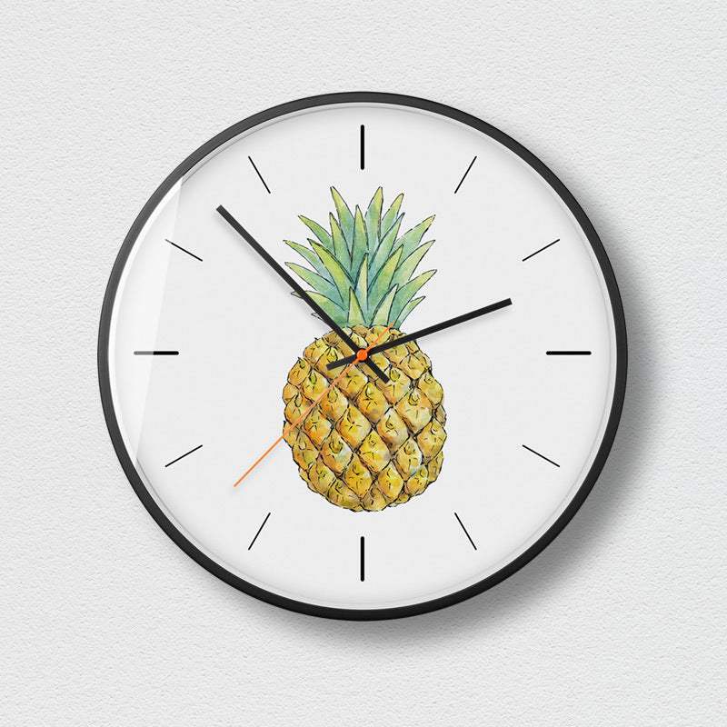 Creative household metal wall clock PearlNestDecor.com