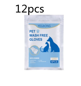 No-bath And Cat-free Non-woven Gloves Pets Fashion