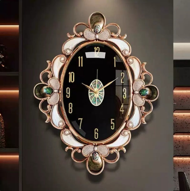 Shell-shaped Wall Clock Home Decor Clock Fashionable And Modern Timepiece PearlNestDecor.com