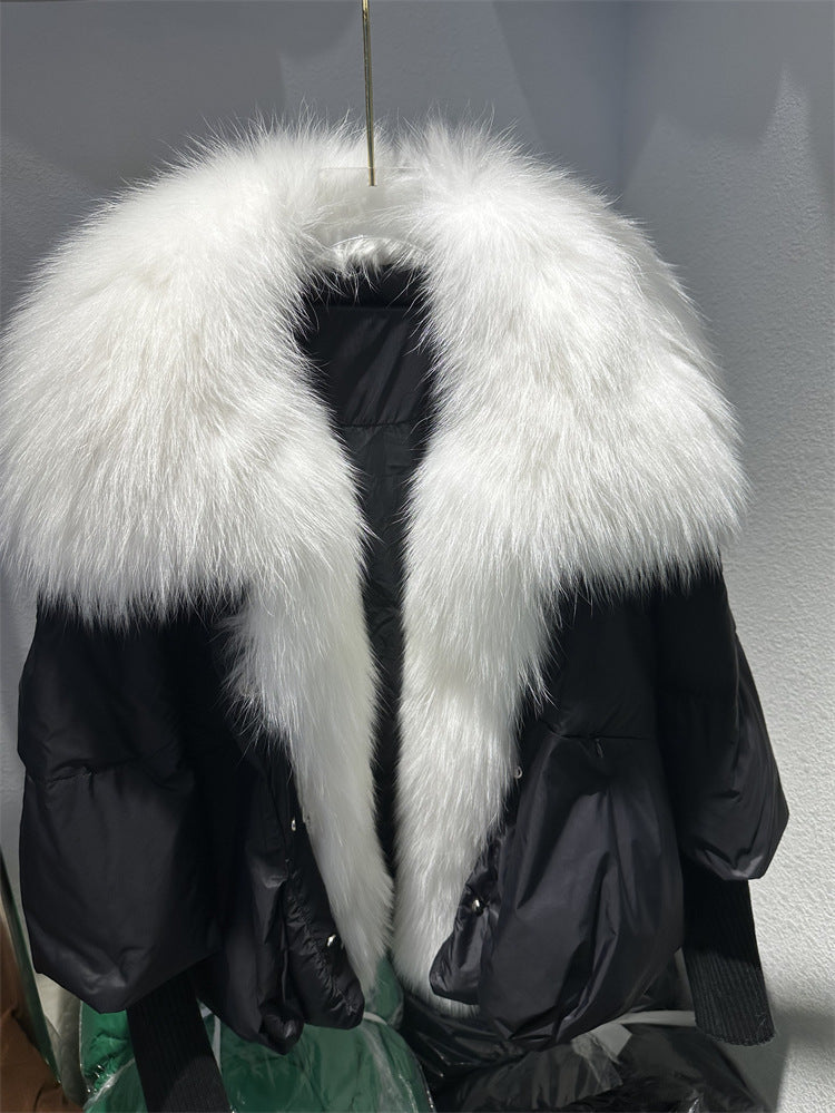 White Duck Down Jacket Niche Design Women's Clothing Best YouTube Store