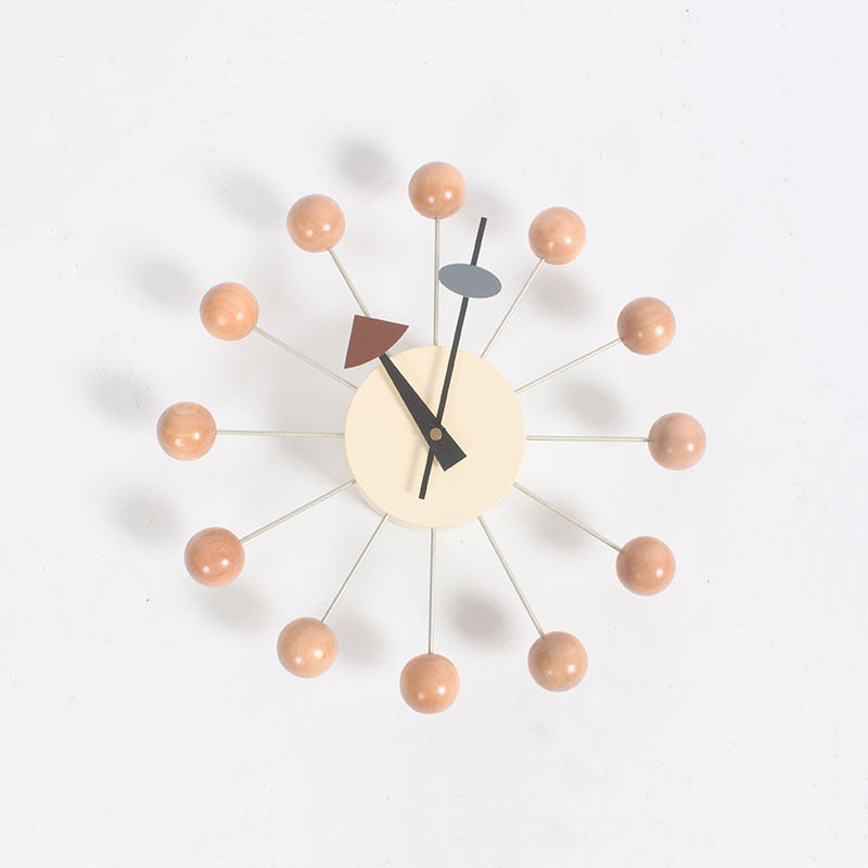 Clock, background wall, wall clock PearlNestDecor.com