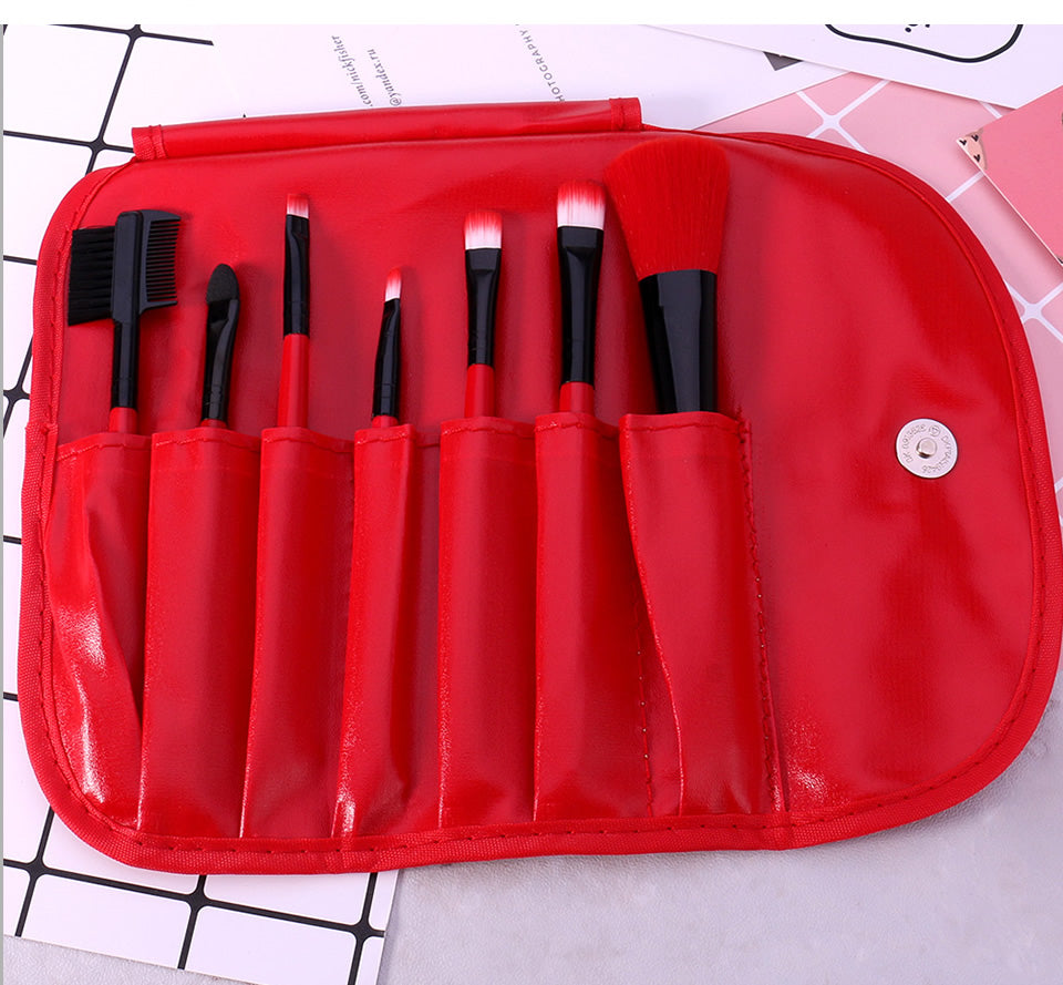 Makeup Brush Set with 7 Brushes LadyShow.Store