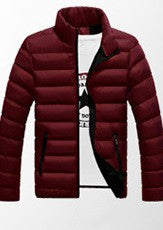 Stand collar cotton padded jacket