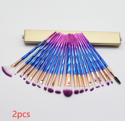 Diamond Colorful Beauty Makeup Brush Utensils CJD2