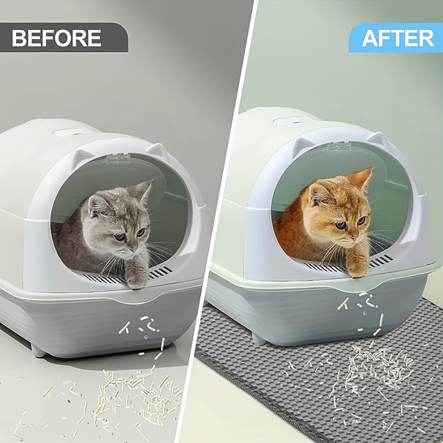 Anti Splash EVA Double-layer Cat Litter Mat Pets Fashion