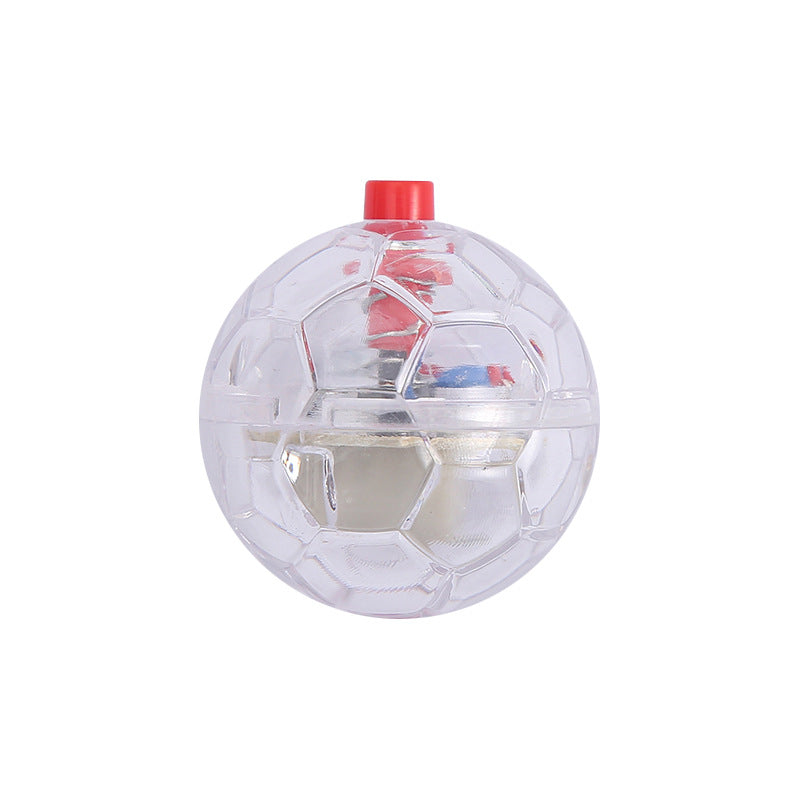 Cat Dog Toy Ball New Fashion Glowing Transparent Plastic Ball Pet Interactive Toy Funny Training Cat GlowBalls Toys Pet Products Pets Fashion