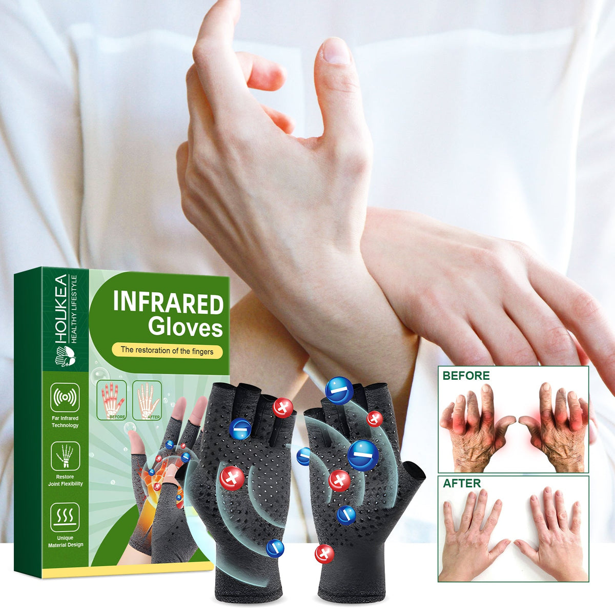 Joint Gloves 1 Pair-box Tri Light Beauty