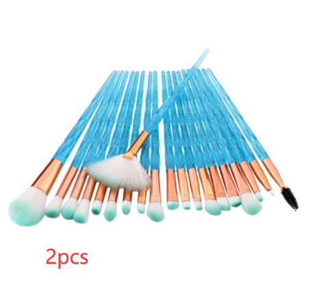 Diamond Colorful Beauty Makeup Brush Utensils CJD2