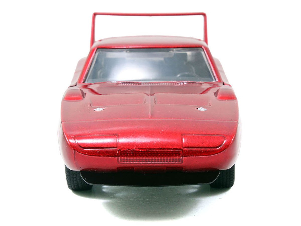 Dom's Dodge Charger Daytona Red Metallic "Fast & Furious 6" (2013) Movie "25 Years of Fast & Furious" Series die cast model car by Jada LuxuryLifeWay Online Store