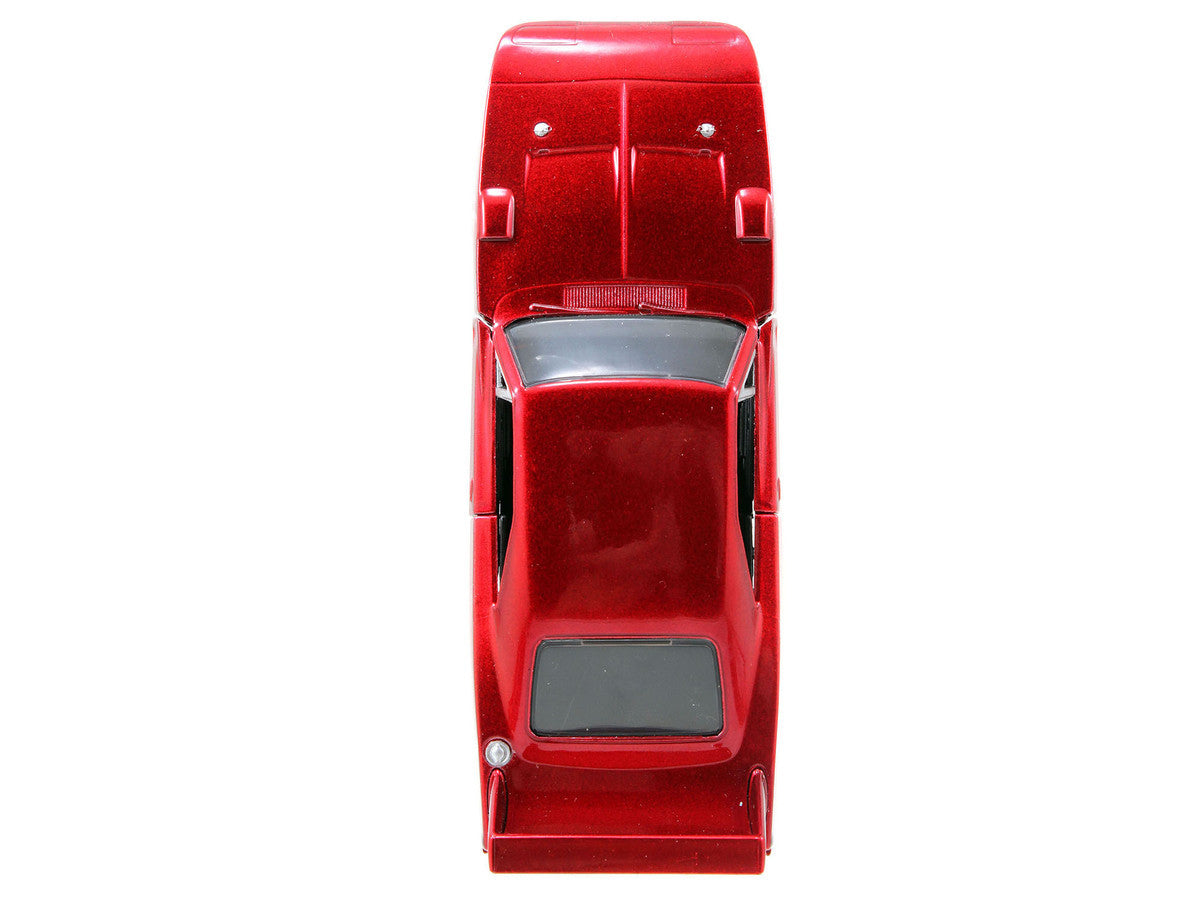 Dom's Dodge Charger Daytona Red Metallic "Fast & Furious 6" (2013) Movie "25 Years of Fast & Furious" Series die cast model car by Jada LuxuryLifeWay Online Store