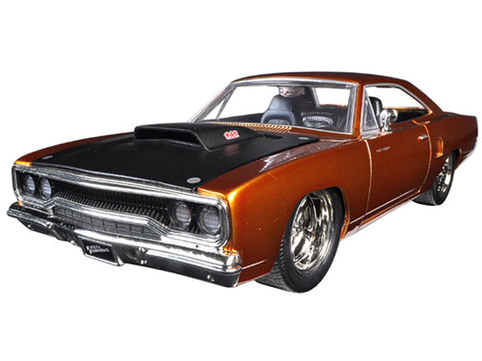 Dom's 1970 Plymouth Road Runner Copper with Black Hood "Fast & Furious 7" (2015) Movie 1/24 Diecast Model Car by Jada LuxuryLifeWay Online Store