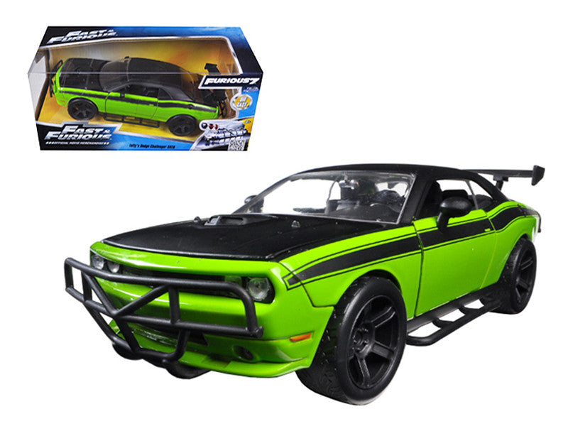 Letty's Dodge Challenger SRT8 Off Road Green and Black "Fast & Furious" Movie 1/24 Diecast Model Car by Jada LuxuryLifeWay Online Store