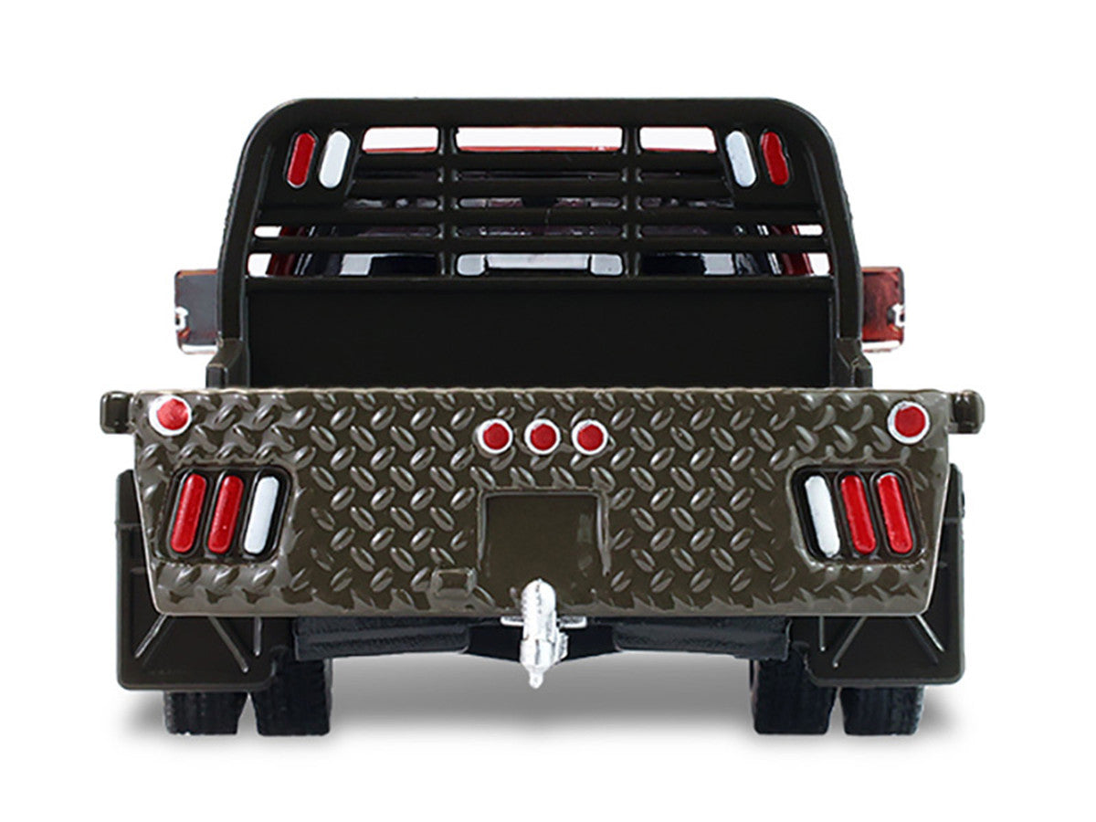 2016 Chevrolet Silverado 3500HD Dually Flatbed Truck "Hobby Shop Auto Mechanic" Red with Tool Cabinet "The Hobby Shop" Series 17 1/64 Diecast Model Car by Greenlight LuxuryLifeWay Online Store