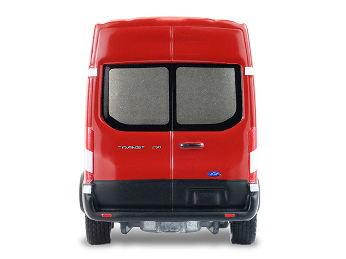 2019 Ford Transit LWB High Roof Van "Hobby Shop Auto Mechanic - Mobile Mechanic" Red with Car Jack and Battery "The Hobby Shop" Series 17 1/64 Diecast Model Car by Greenlight LuxuryLifeWay Online Store