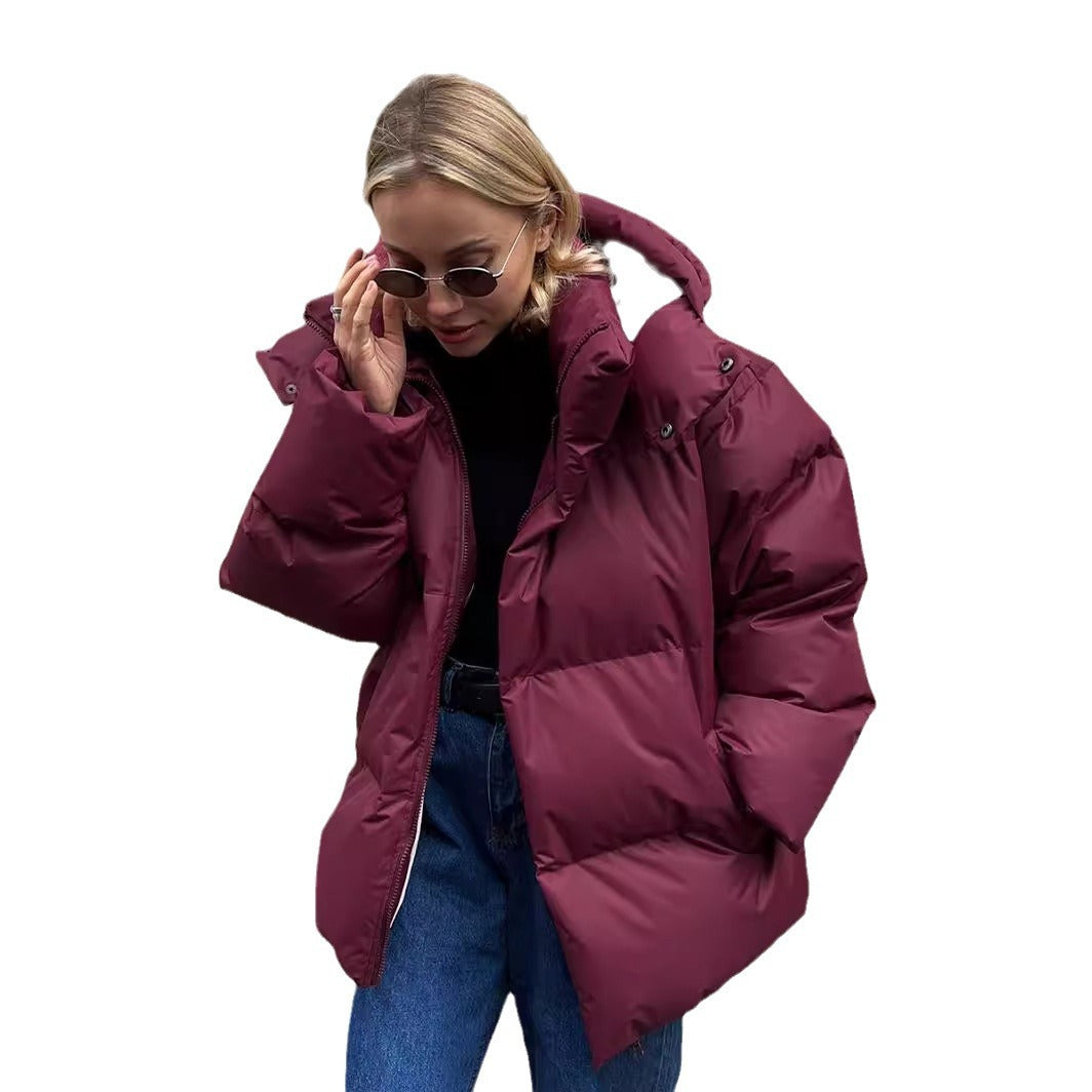 Oversized Cotton Jacket for Women - Fall/Winter 2023 Pi-Mart