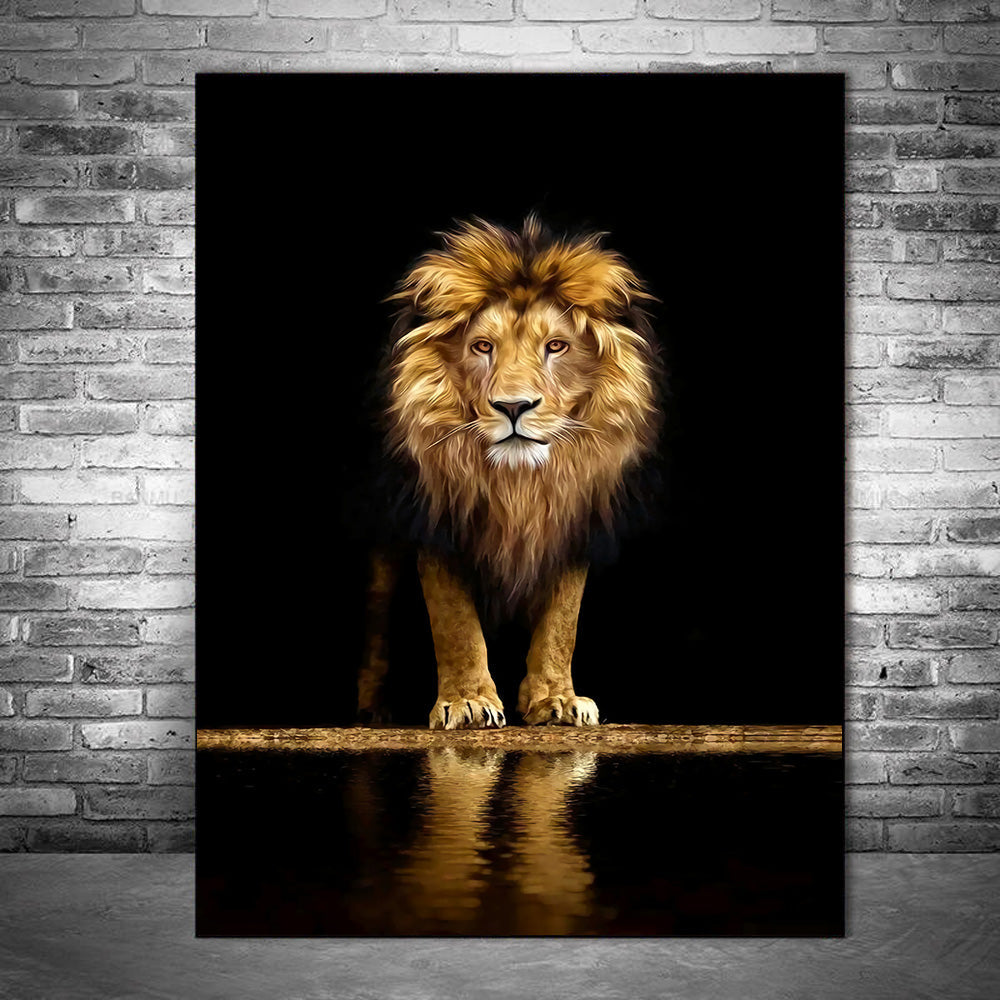 Canvas Animal Posters And Print Wall Decor PearlNestDecor.com