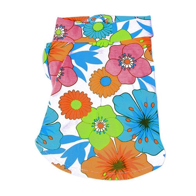 Autumn Pet Clothes For Dogs Jackets Dog Puppy Hawaiian Shirt NorixaFashion.com
