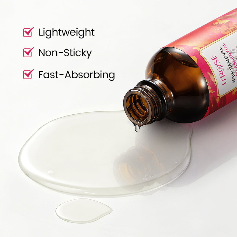 UROSE Hair Removal Care Essential Oil 60ml Tri Light Beauty