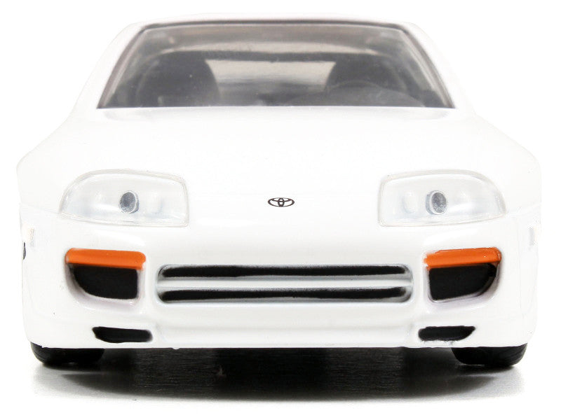 Brian's Toyota Supra White "Fast & Furious 7" (2015) Movie "25 Years of Fast & Furious" Series 1/32 Diecast Model Car by Jada LuxuryLifeWay Online Store