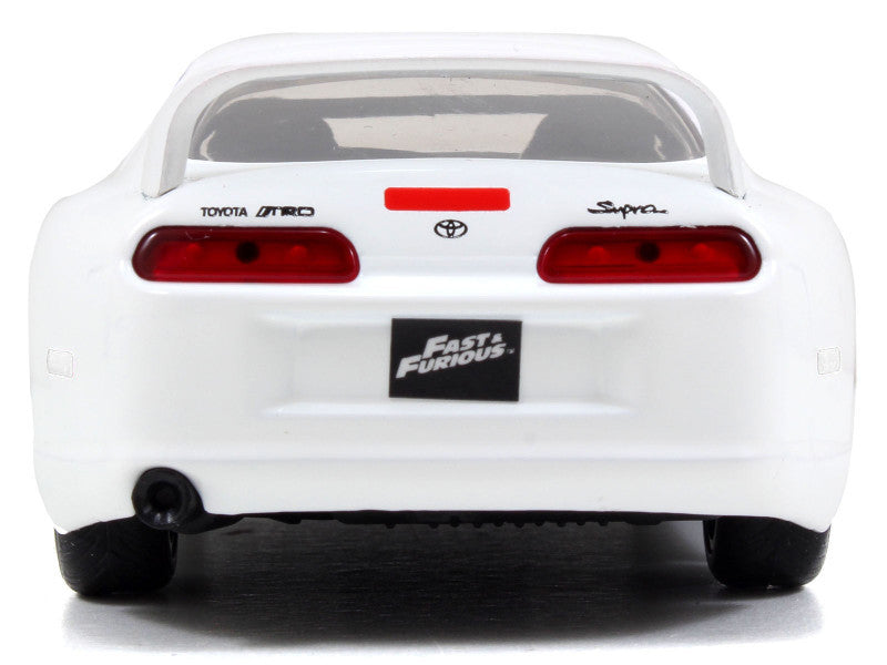 Brian's Toyota Supra White "Fast & Furious 7" (2015) Movie "25 Years of Fast & Furious" Series 1/32 Diecast Model Car by Jada LuxuryLifeWay Online Store