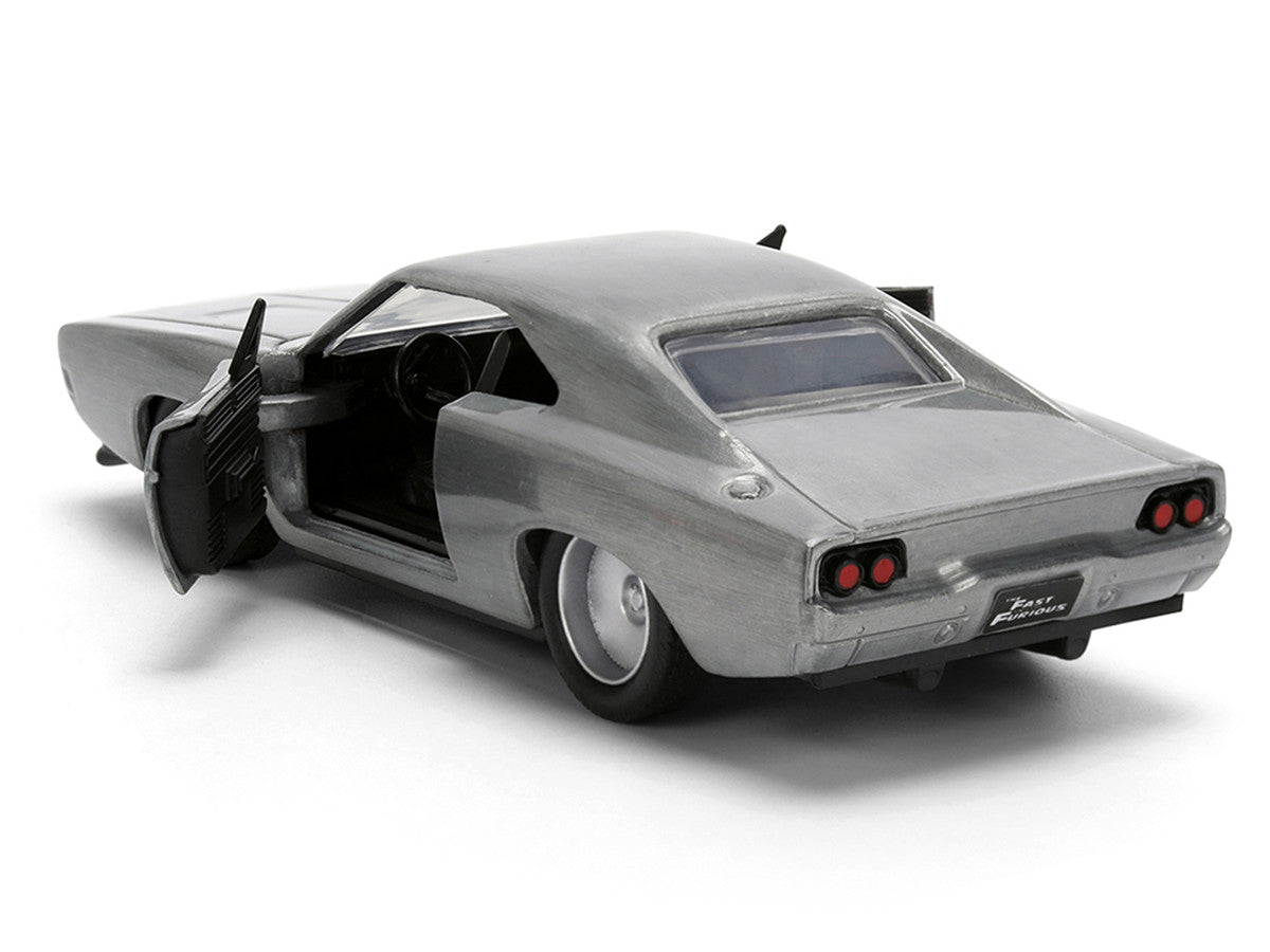 Dom's Dodge Charger R/T Raw Metal "Fast & Furious 7" (2015) Movie 1/32 Diecast Model Car by Jada LuxuryLifeWay Online Store