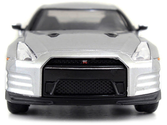 Brian's Nissan GT-R (R35) Silver Metallic "Fast & Furious" Movie 1/32 Diecast Model Car by Jada LuxuryLifeWay Online Store