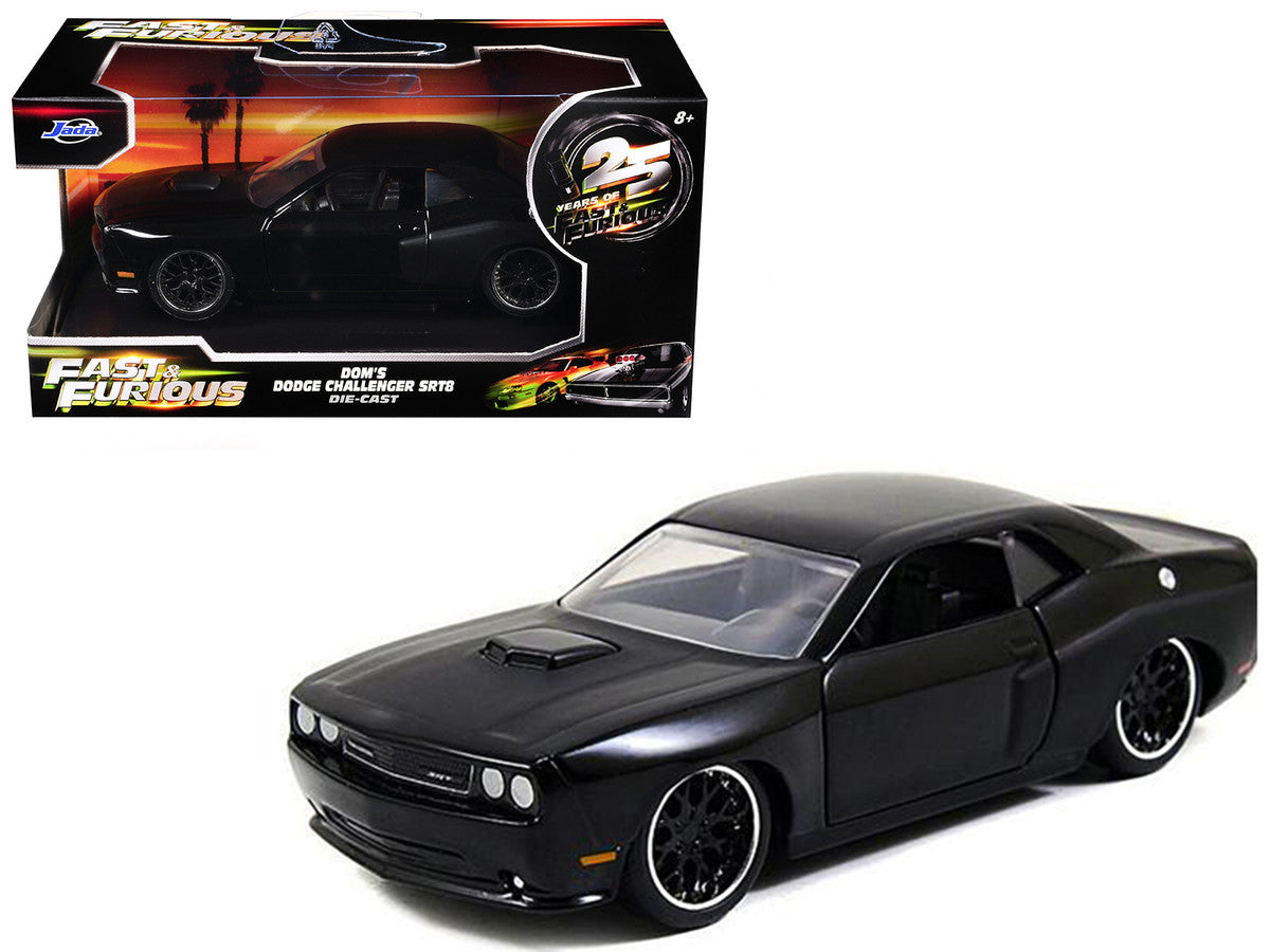 Dom's Dodge Challenger SRT8 Black "Fast & Furious" Movie 1/32 Diecast Model Car by Jada LuxuryLifeWay Online Store