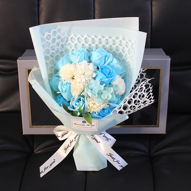 Valentine's Day Gift 19 Rose Soap Bouquet Gift Box LuxuryLifeWay Online Store