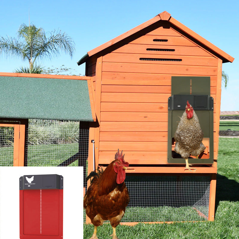 Coop Pet Door Automatic Chicken Coop Pets Fashion