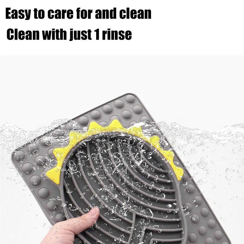 Slow Feeder Dog Bowls Stable Slow Feeder Licking Mat For Pets Slow Eating Smooth Texture Lick Pad For Pet Dog Puppy Cat Kitten Pets Fashion