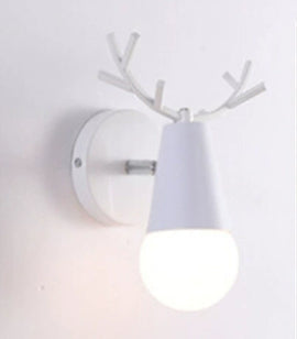 Nordic Modern Antlers Wall Lamp Creative Macaron Aisle Corridor PearlNestDecor.com