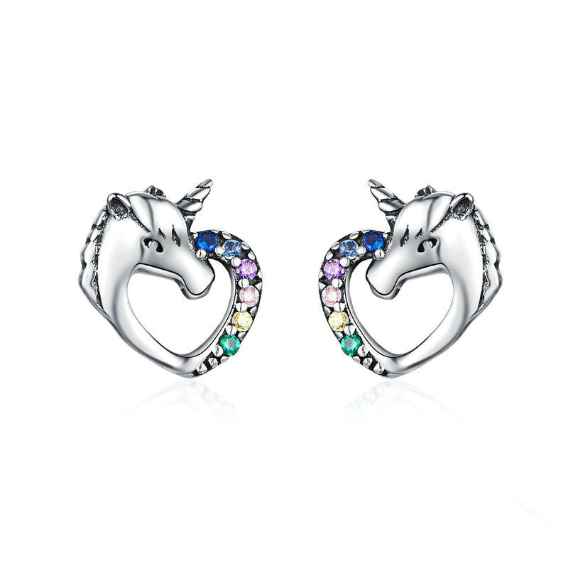 Sterling Silver S925 Stud Earrings LadyShow.Store